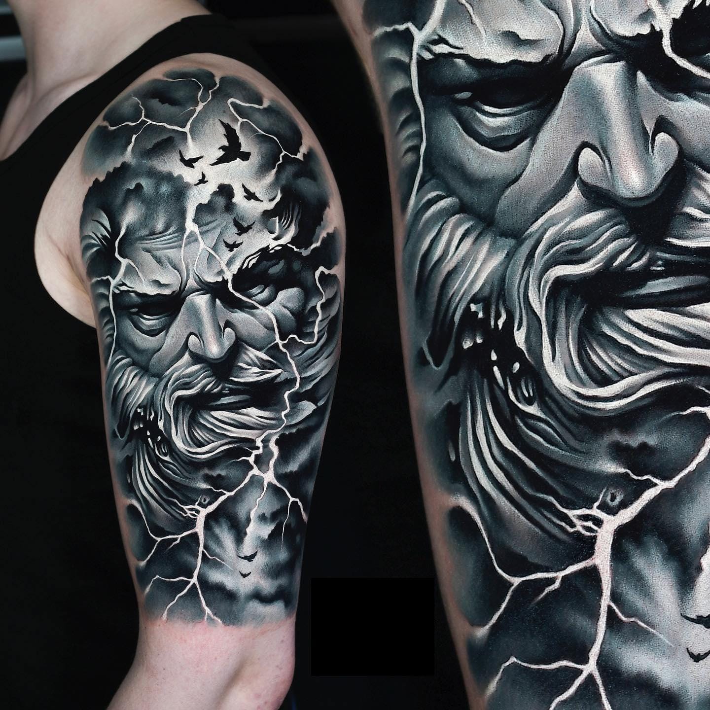 full-sleeve zeus in gray