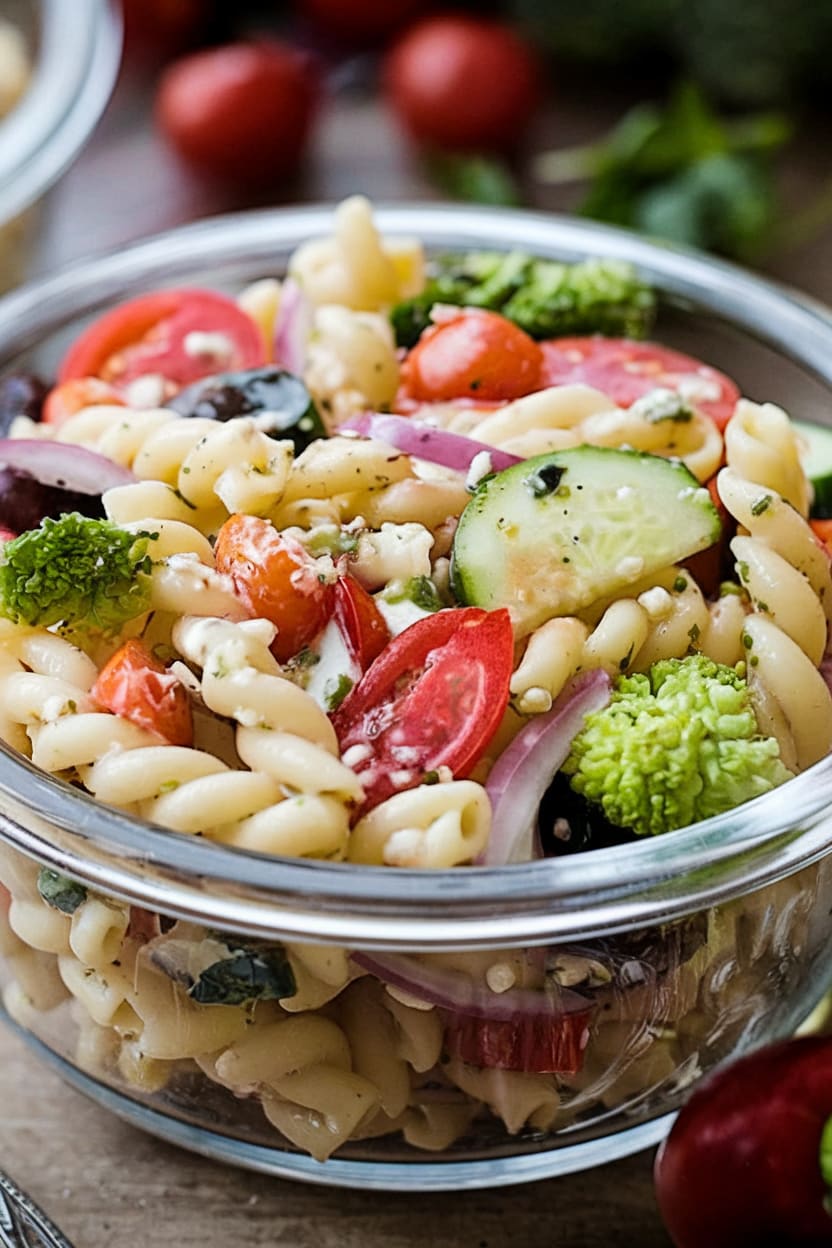 Summer Vegetable Pasta Salad