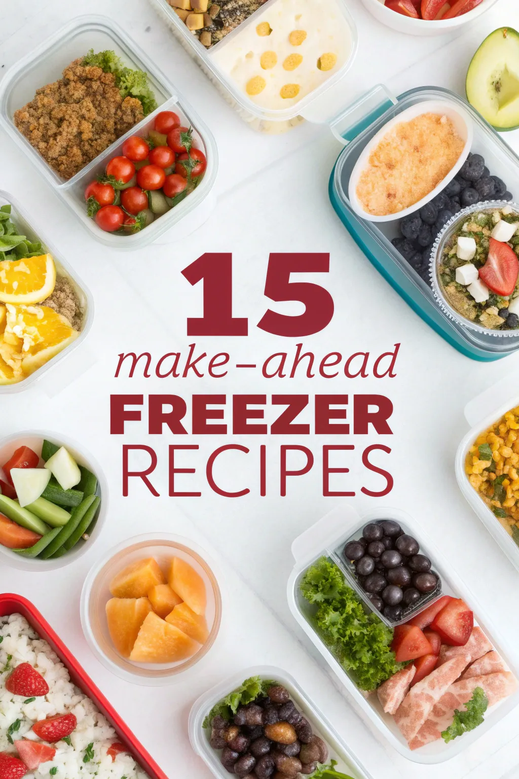 15 Make-Ahead Freezer Recipes