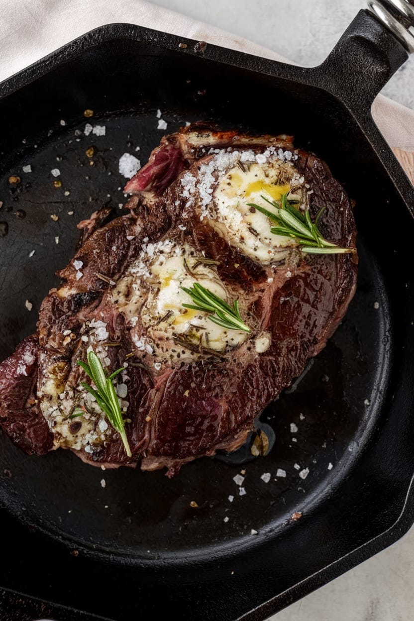 Pan-Seared Ribeye