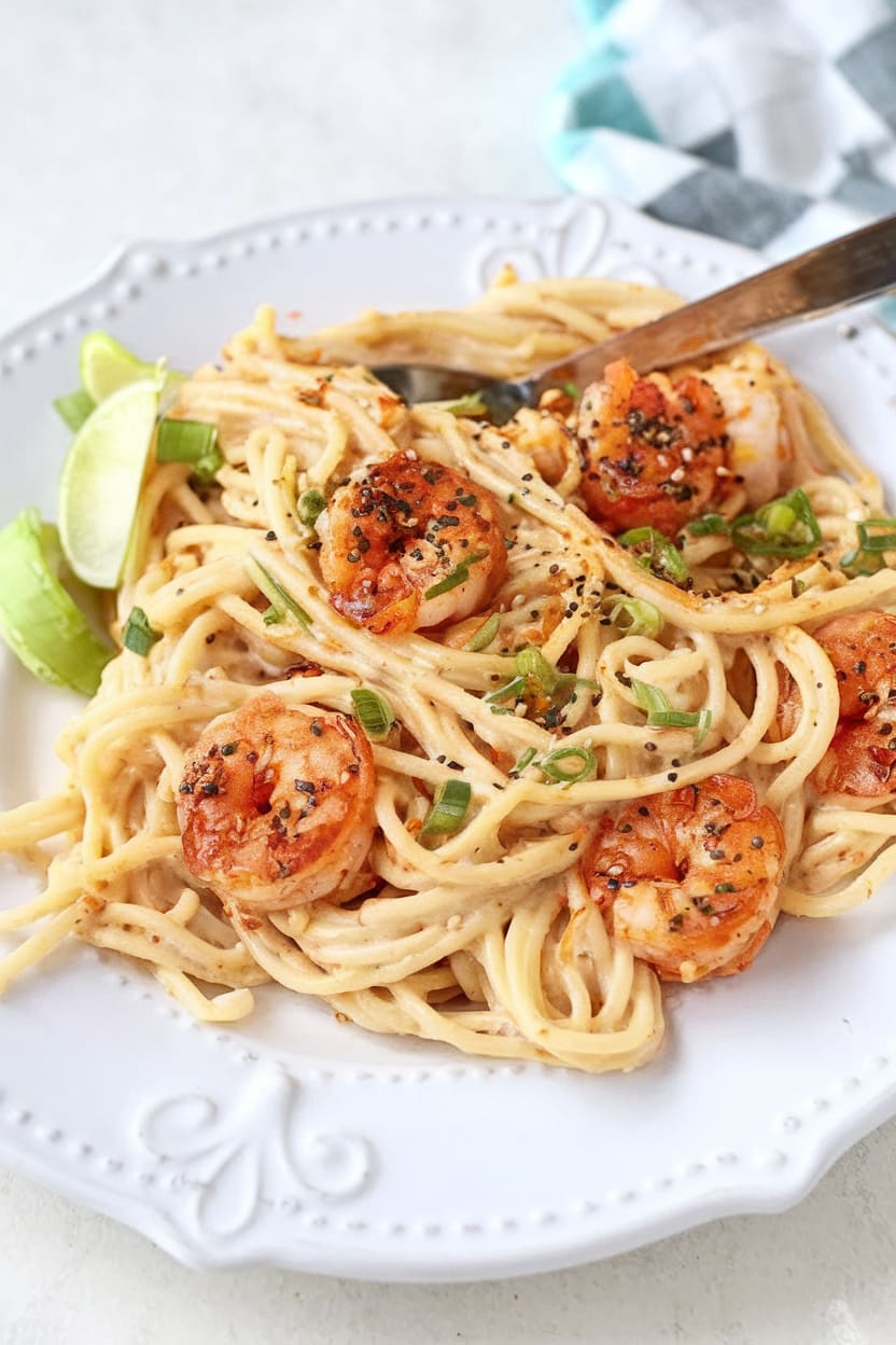 Bang Bang Shrimp Pasta