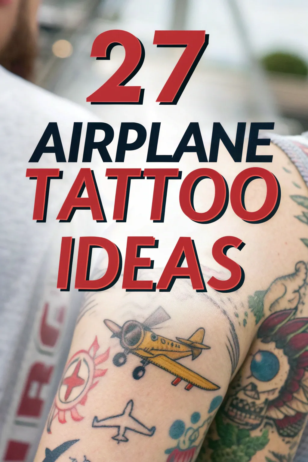 27 airplane tattoo ideas