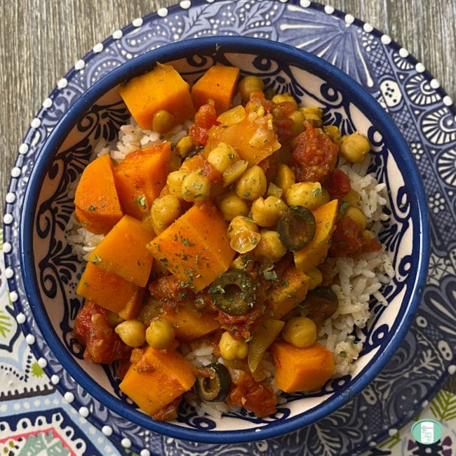 Chickpea and Vegetable Tagine Recipe