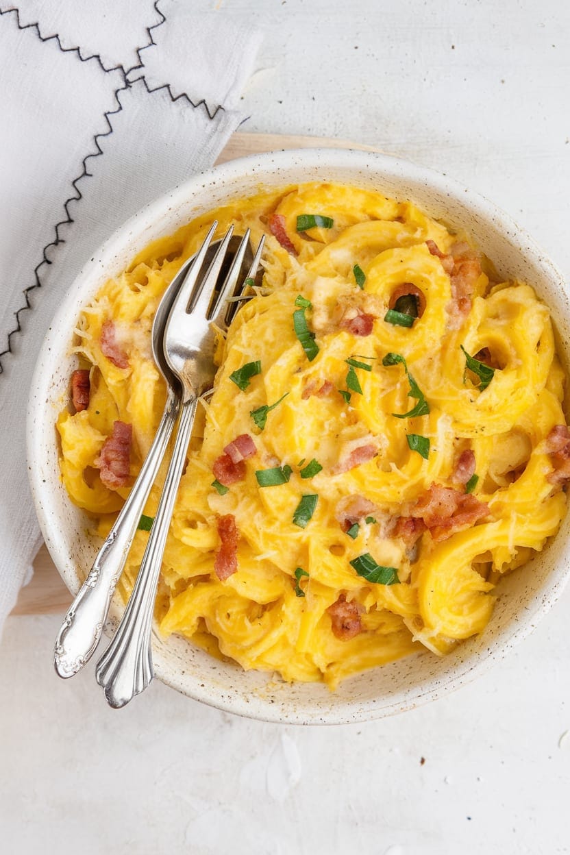 Spaghetti Squash Carbonara