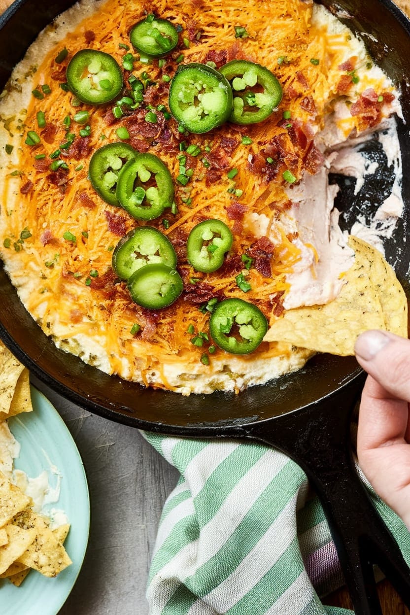 Cheesy Jalapeño Popper Dip
