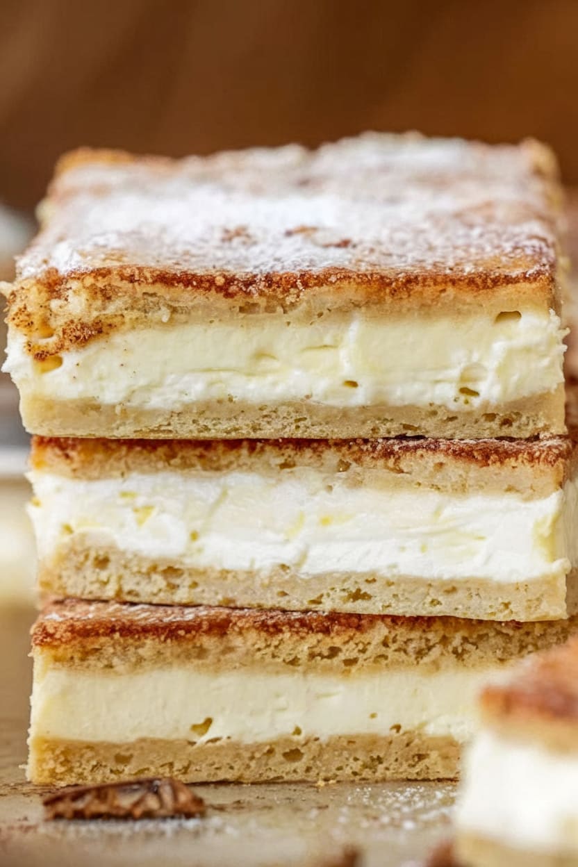 Churro Cheesecake Bars
