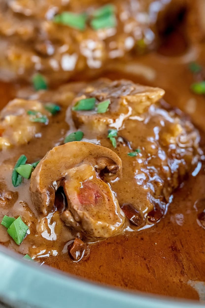 Salisbury Steak with Mushroom Gravy