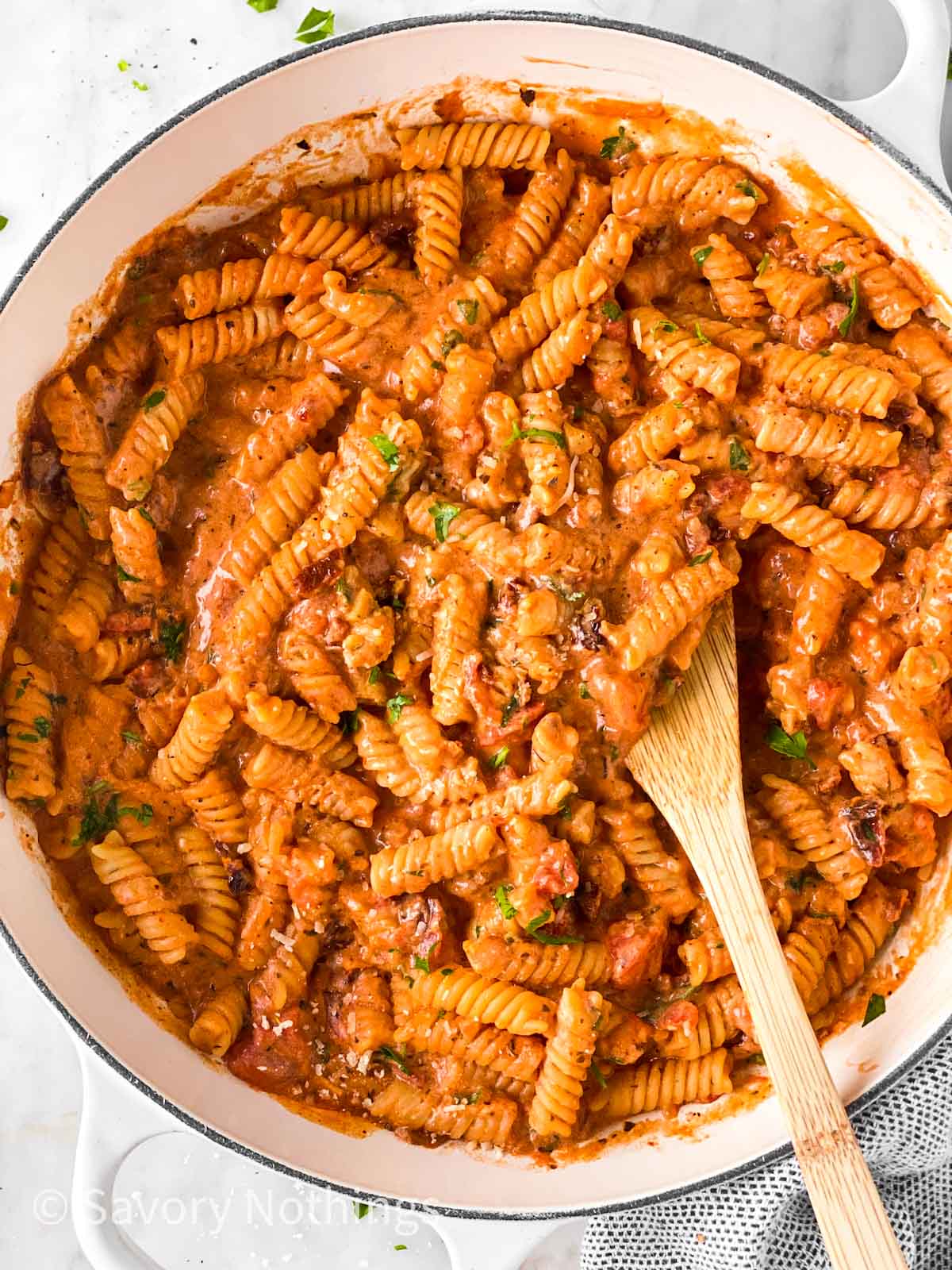 One-Pot Creamy Tomato Pasta Recipe