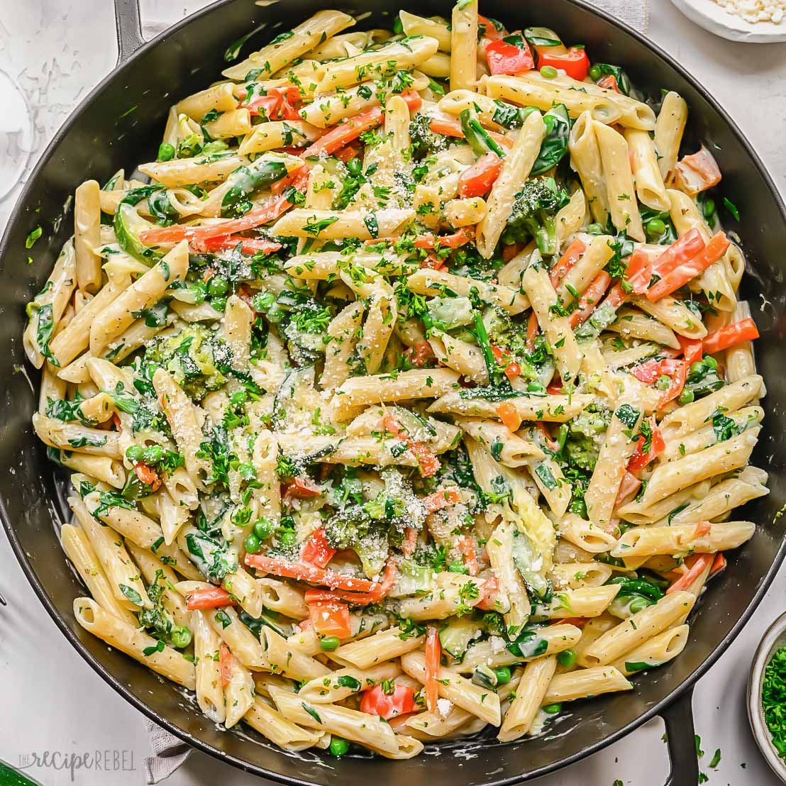 One-Pot Pasta Primavera Recipe