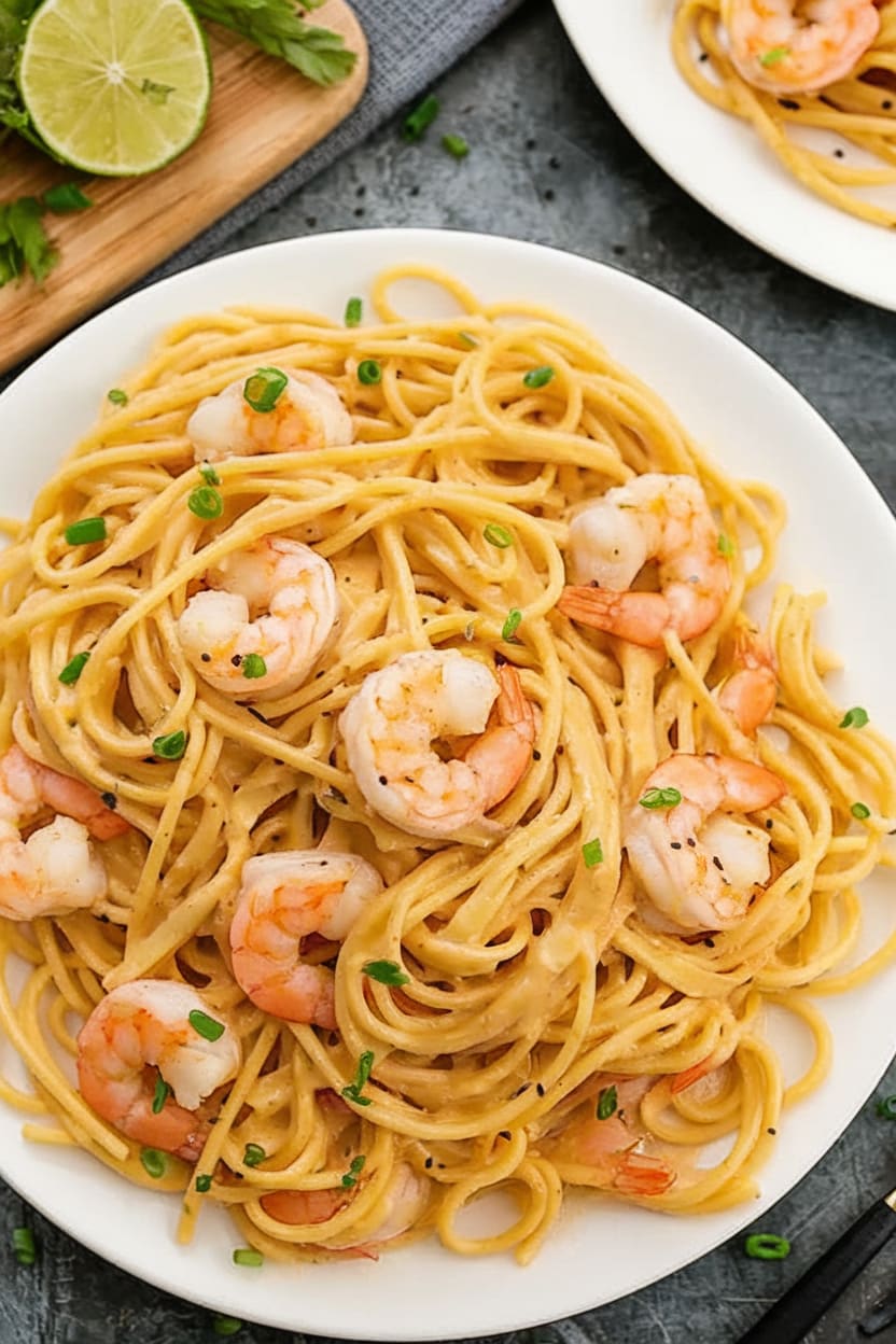 Bang Bang Shrimp Pasta