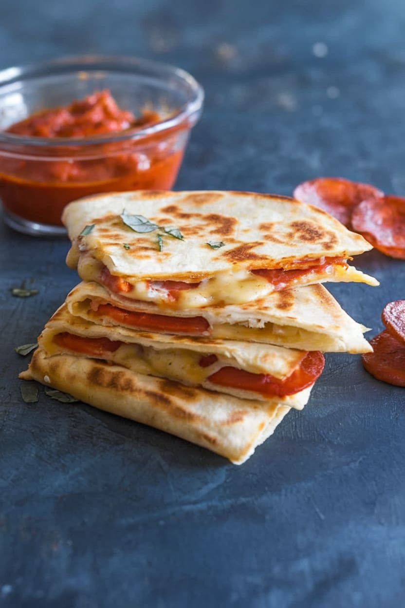 Pizza Quesadillas