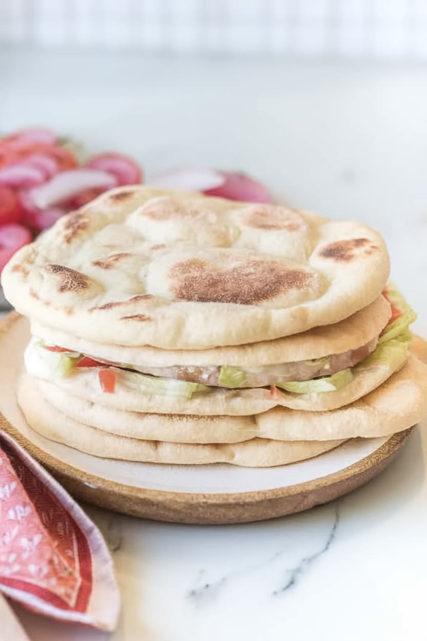 Easy Soft Flatbread (No Yeast)