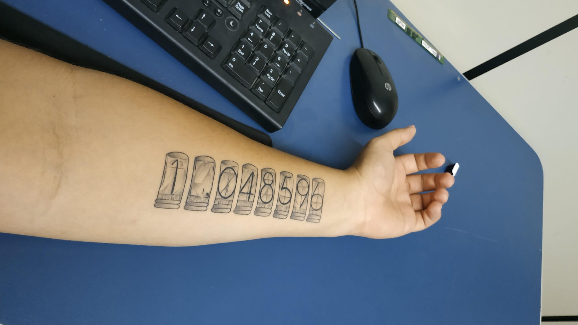 stein's screws tattoo