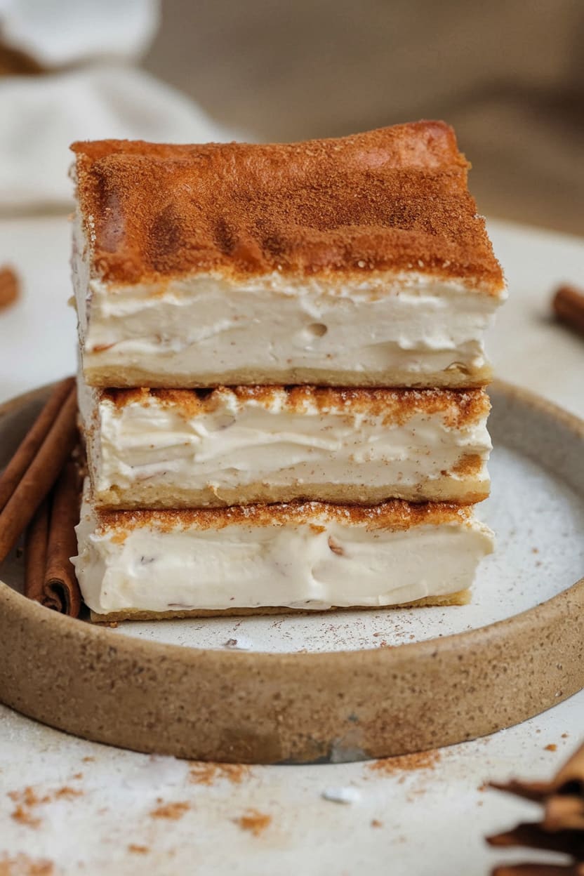 Churro Cheesecake Bars