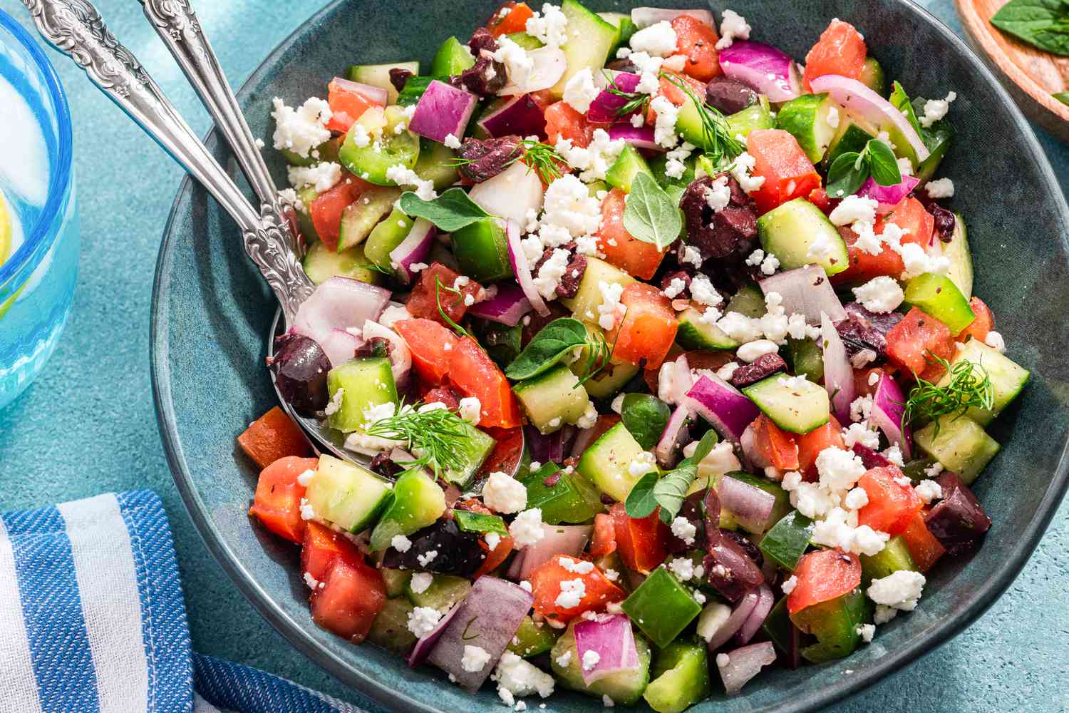 15-Minute Greek Salad Recipe