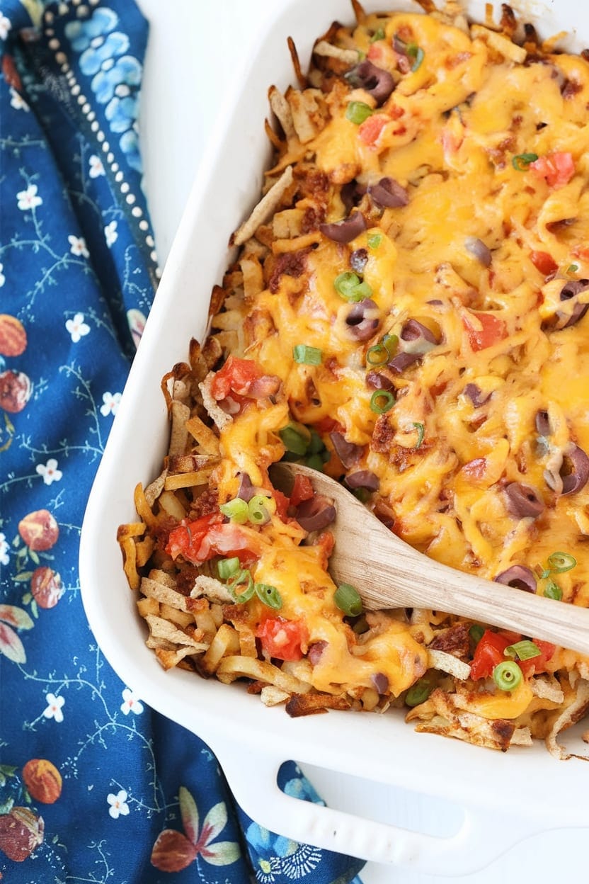 Taco Hashbrown Casserole