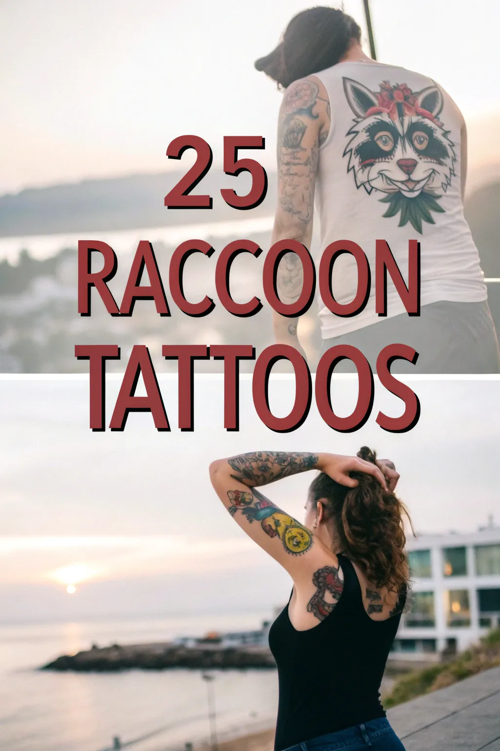 25 raccoon tattoos