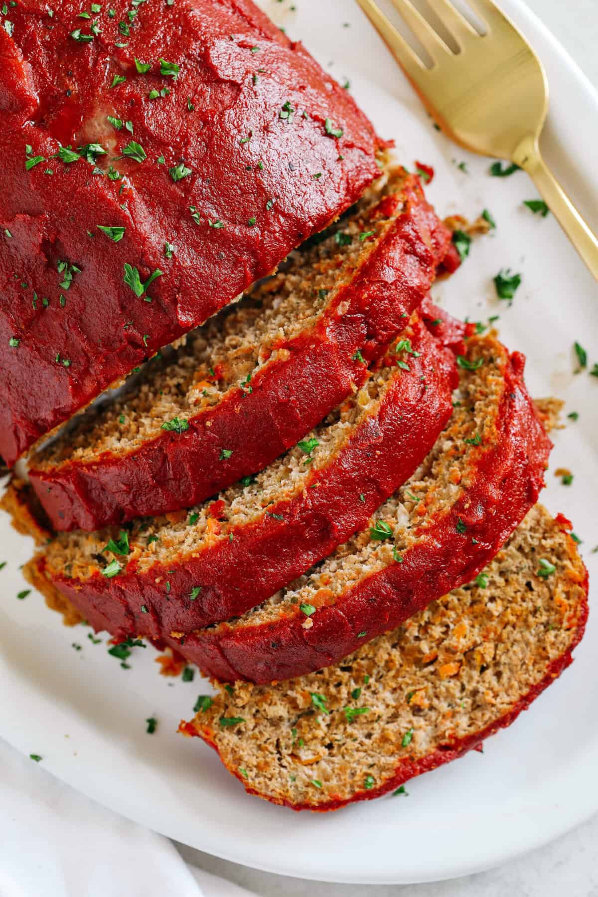 Turkey Meatloaf with Hidden Vegetables Recipe