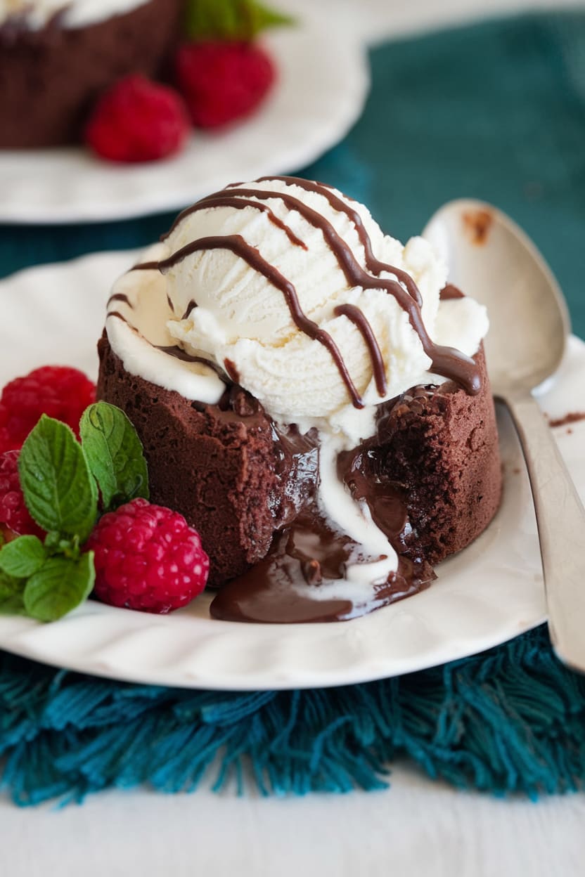 Molten Chocolate Lava Cake Recipe
