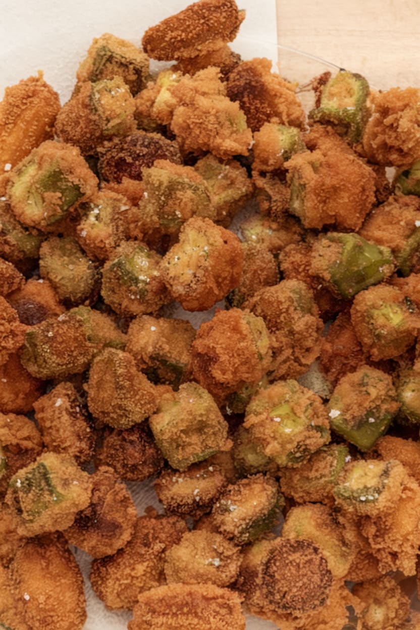 Southern Fried Okra Recipe