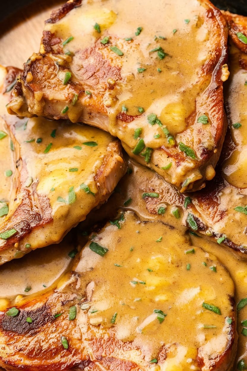 Smothered Pork Chops and Gravy