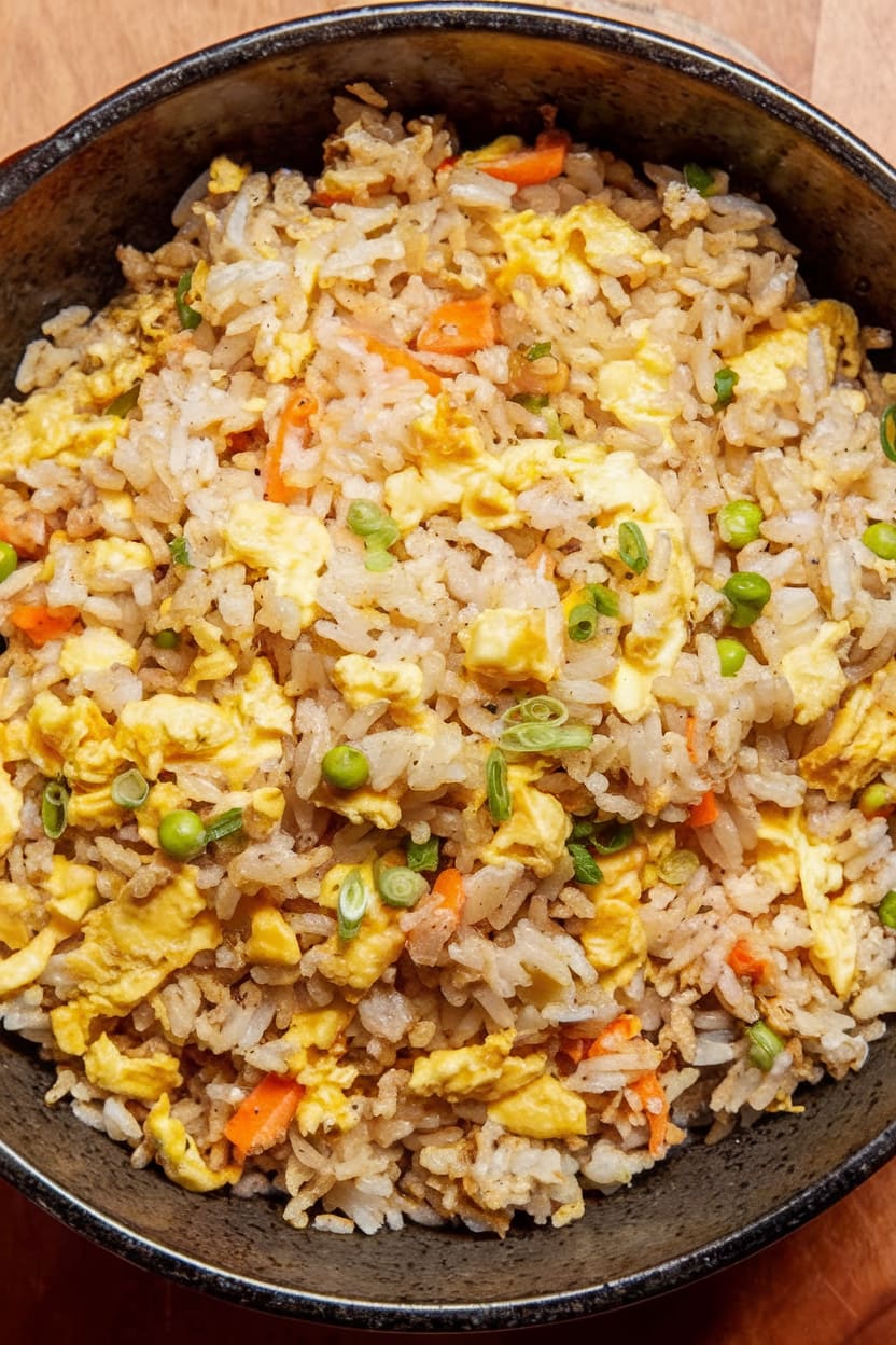 5 Minutes Easy Egg Fried Rice