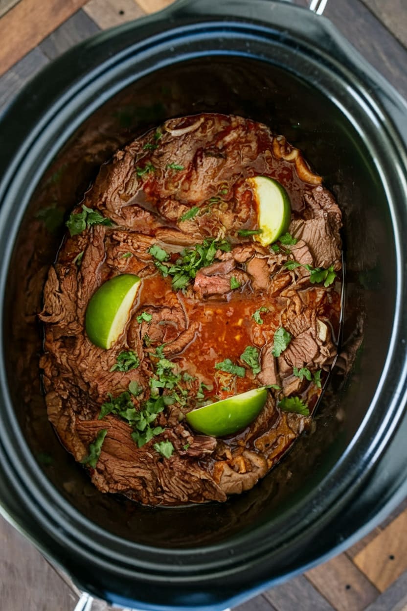 Slow Cooker Beef Barbacoa