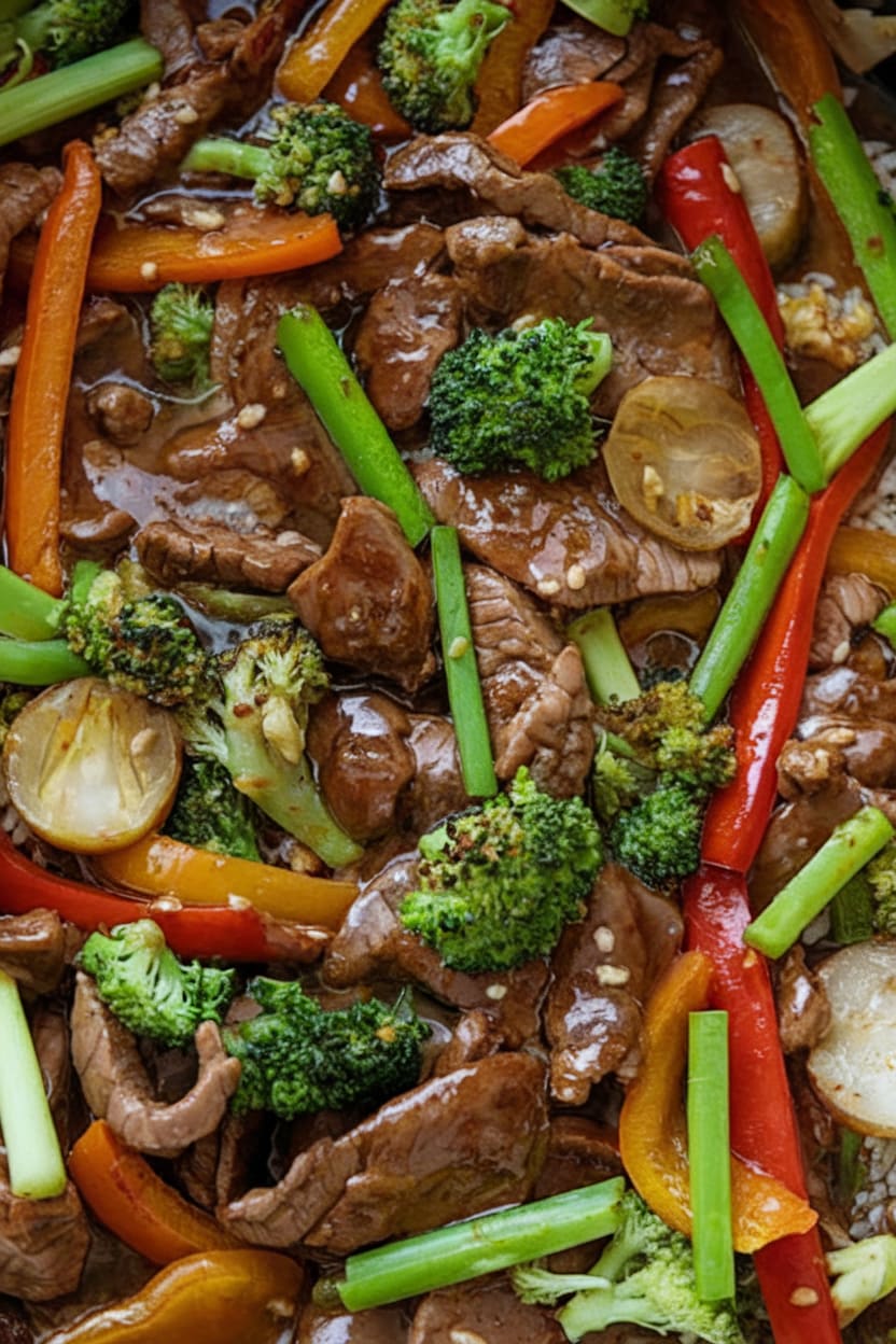 Mongolian Beef Stir Fry