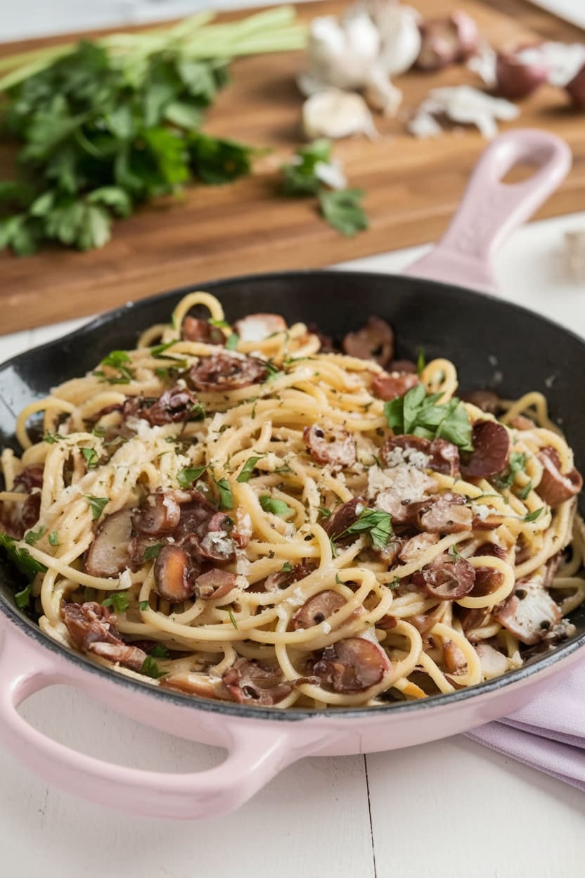 15-Minute Garlic Butter Pasta