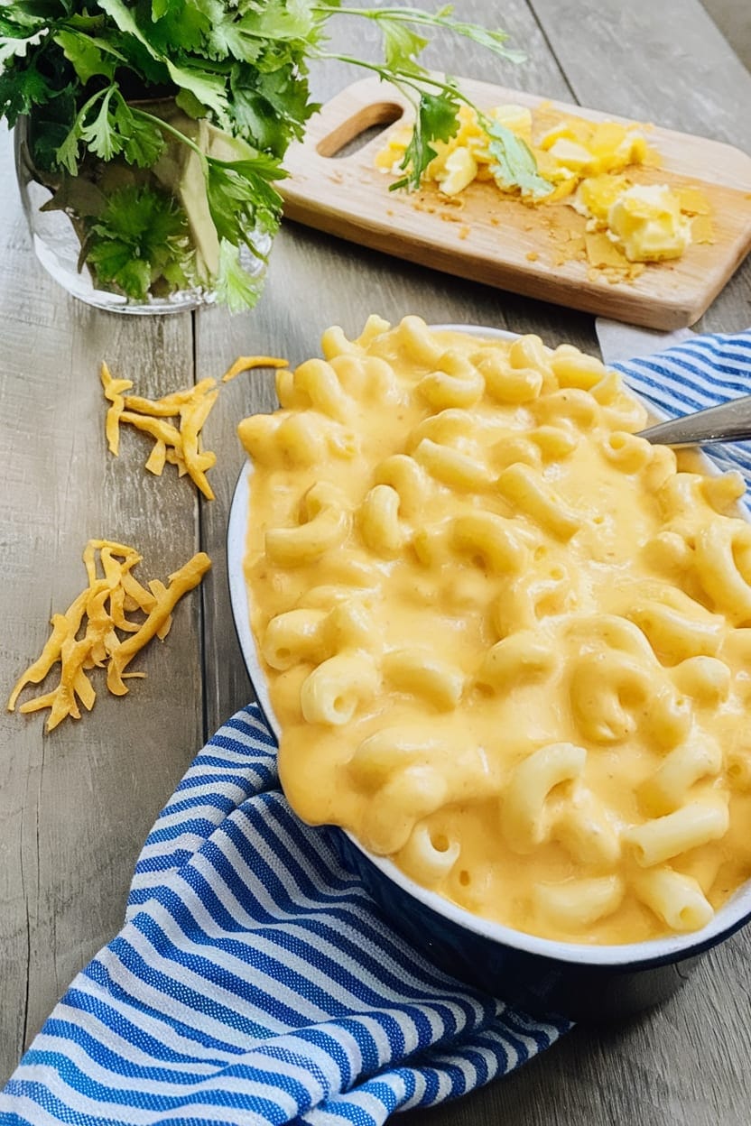 Super Cheesy and Easy Mac and Cheese