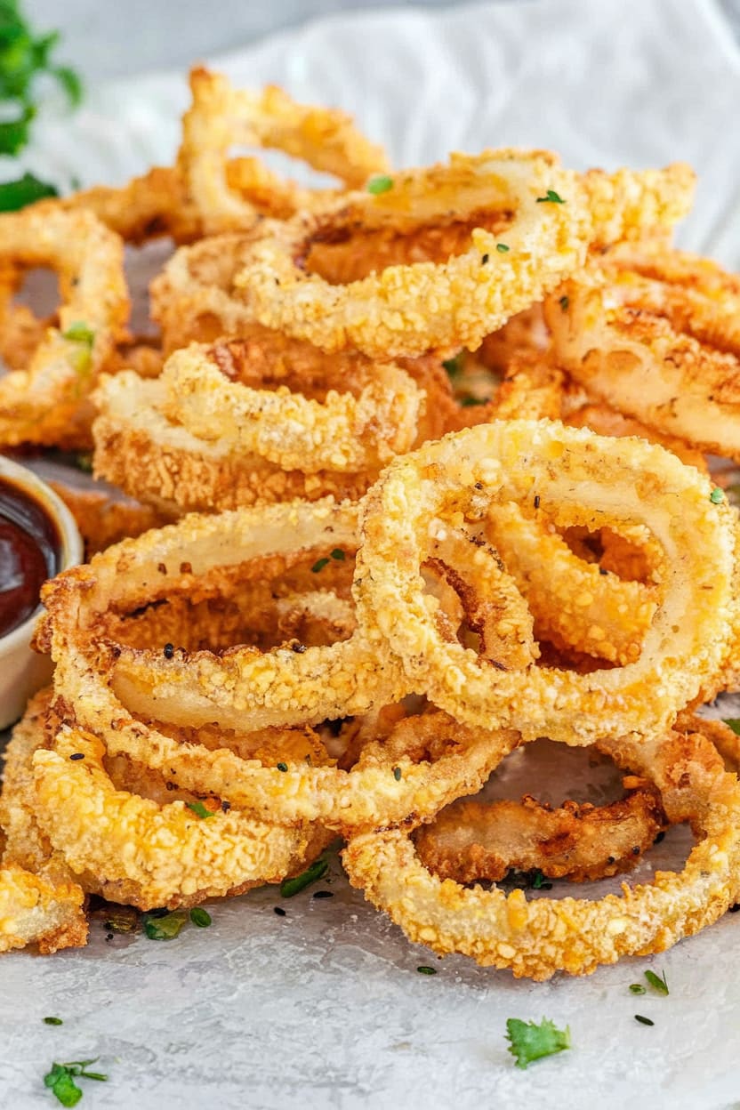 Crispy Air Fryer Onion Rings