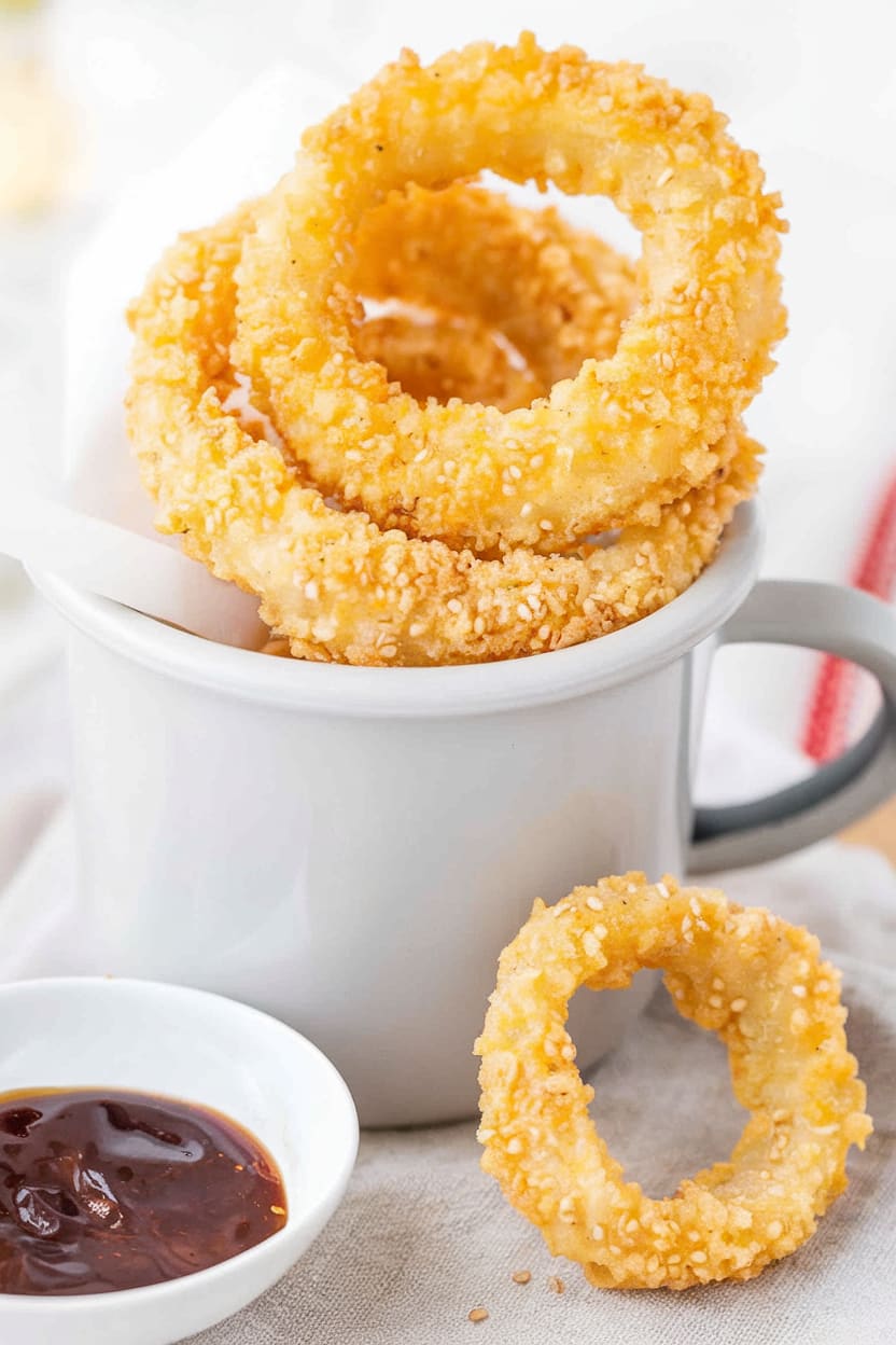 Crispy Air Fryer Onion Rings
