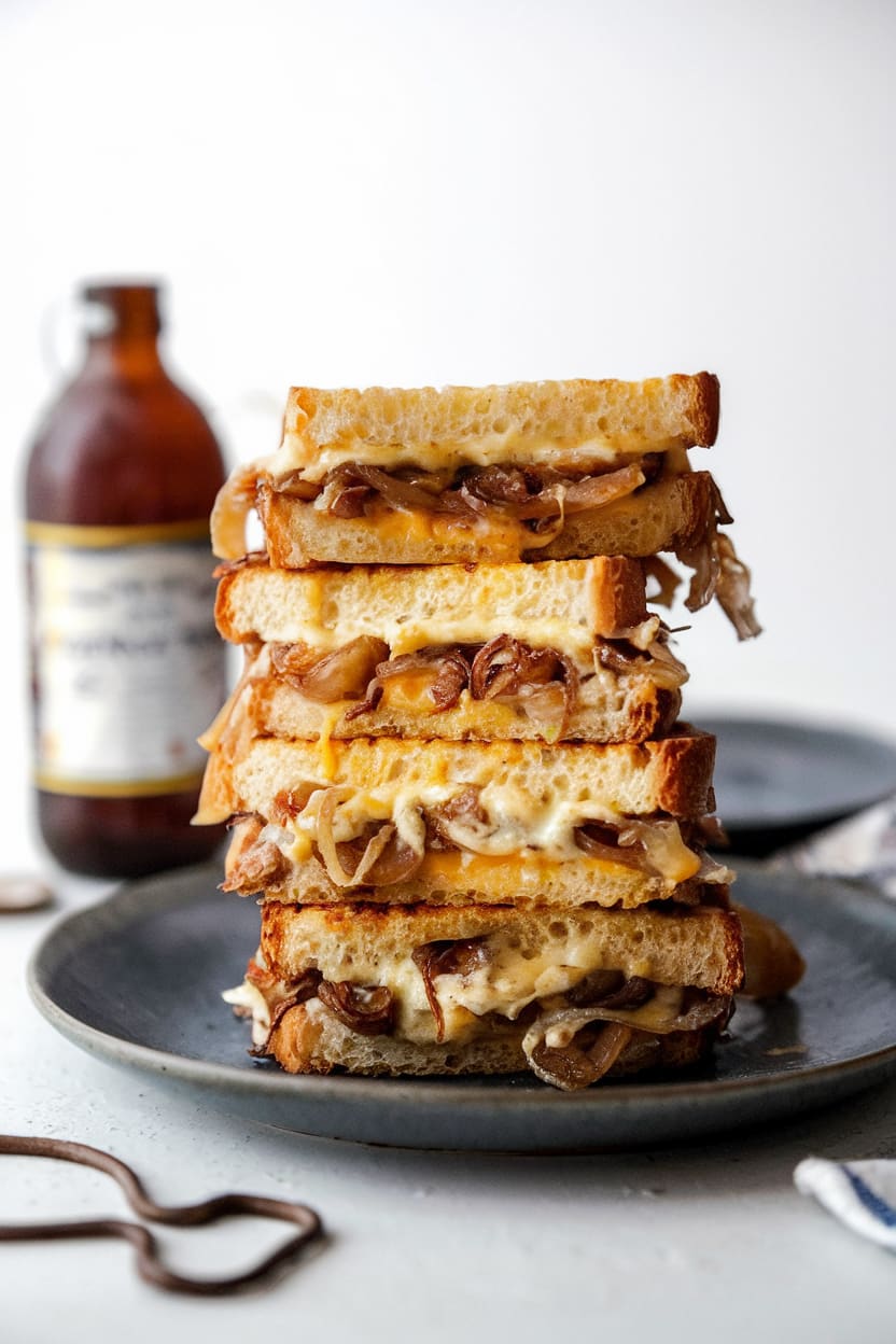 French Onion Soup Grilled Cheese