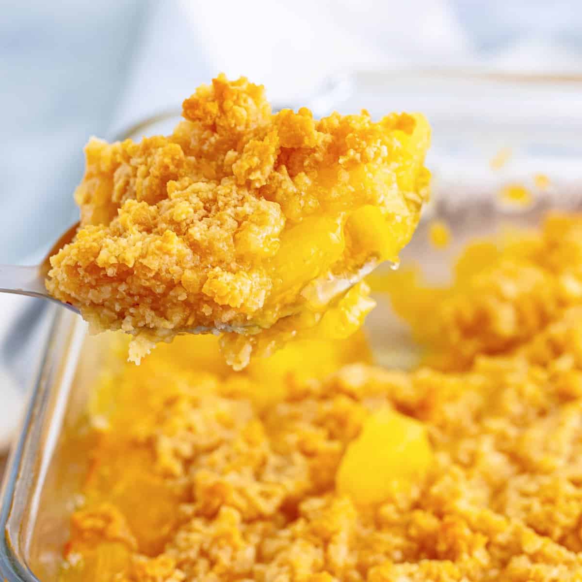 Easy Cheesy Southern Pineapple Casserole Recipe