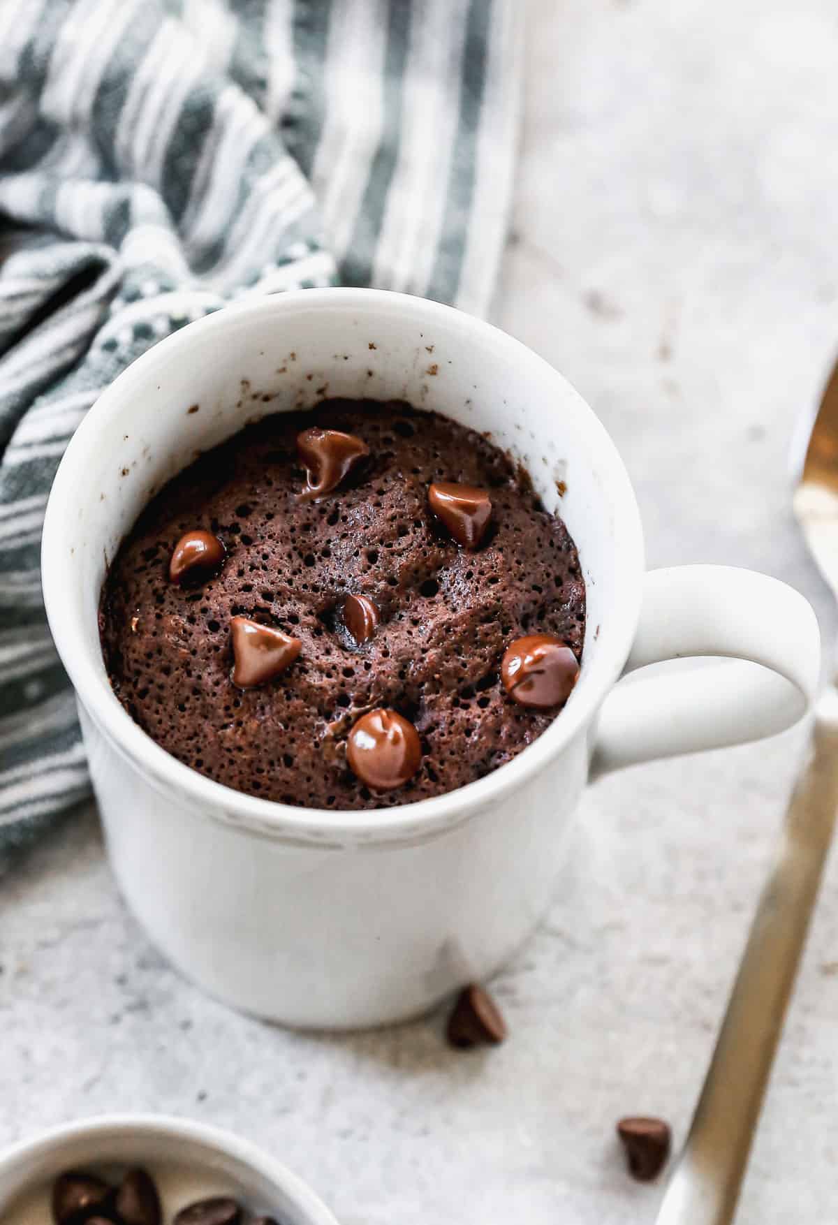 5-Minute Microwave Chocolate Mug Cake