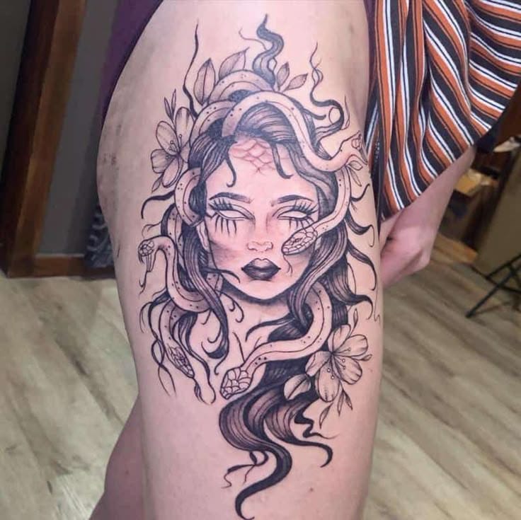 large medusa tattoo