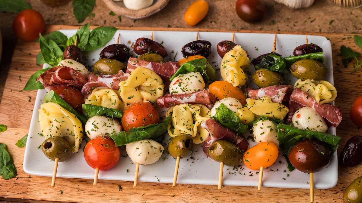 Antipasto Skewers