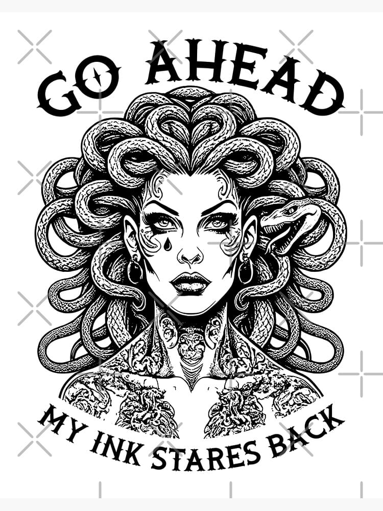 feminist medusa tattoo