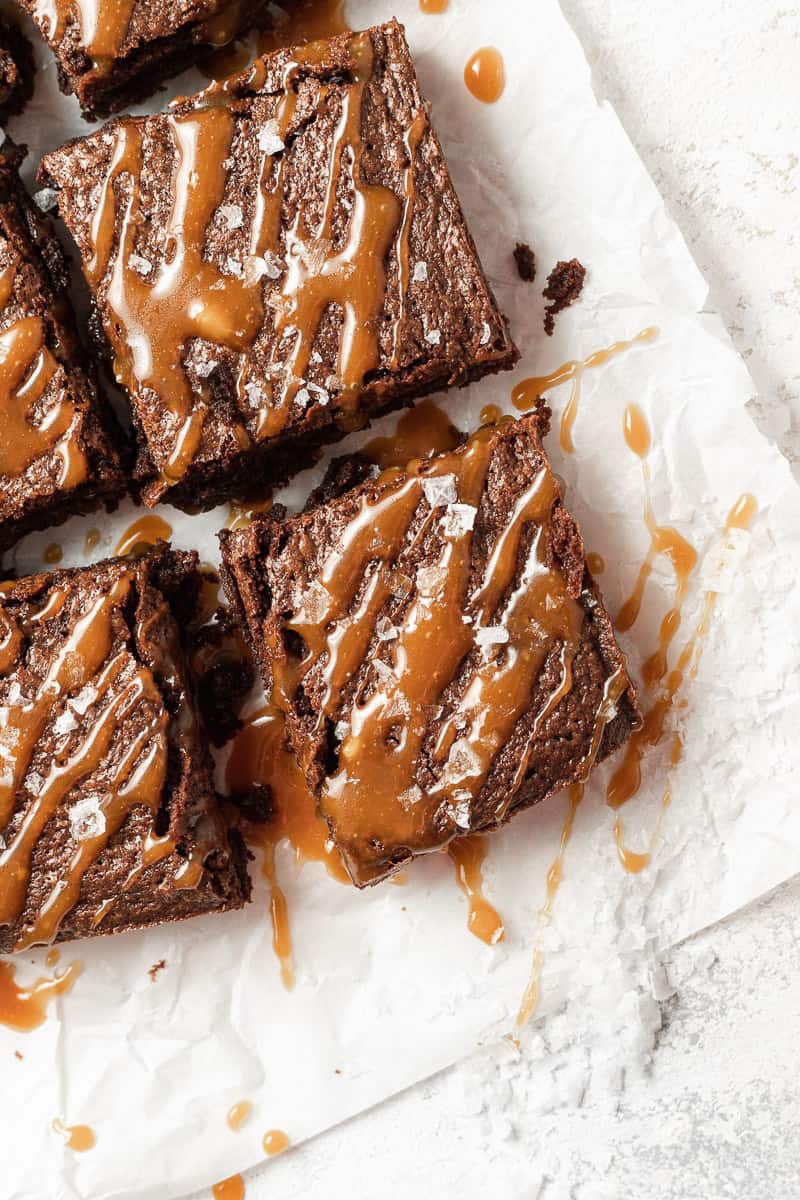Salted Caramel Brownies