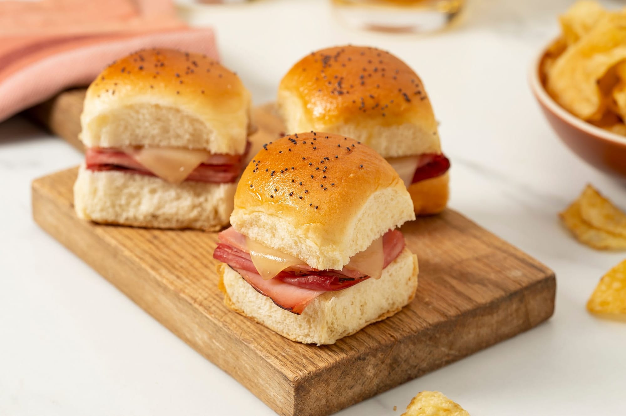 Hawaiian Roll Ham Sliders
