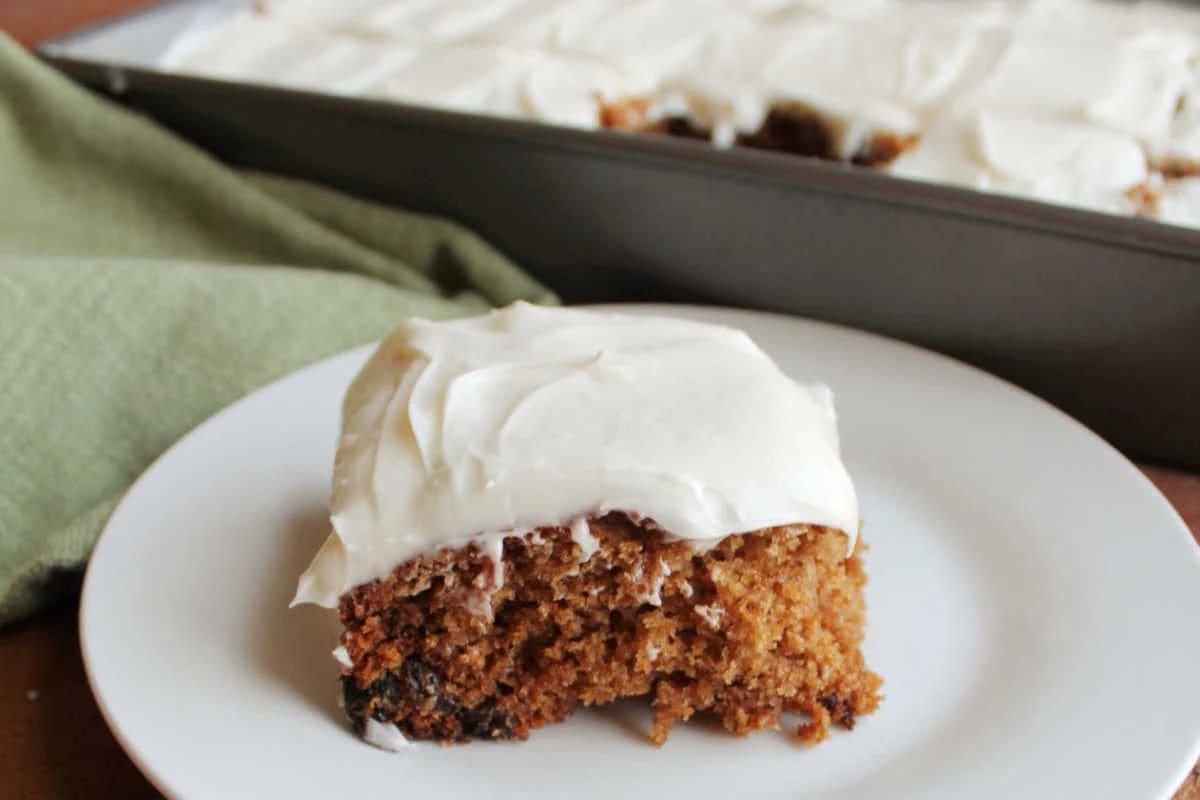 Forgotten Applesauce Cake