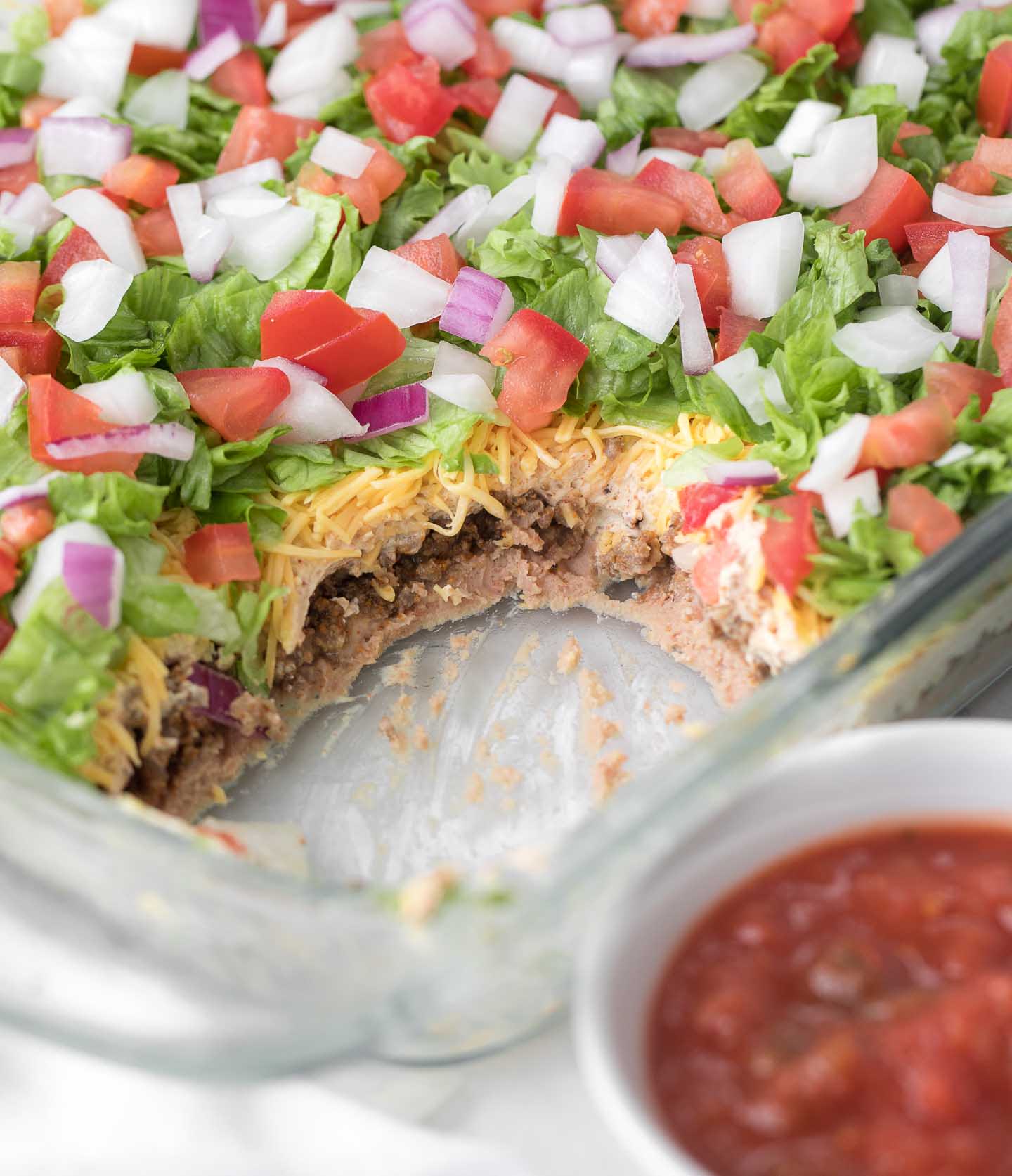 7 Layer Taco Dip