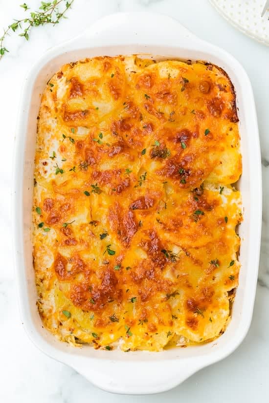 Mom's Scalloped Potatoes Gratin