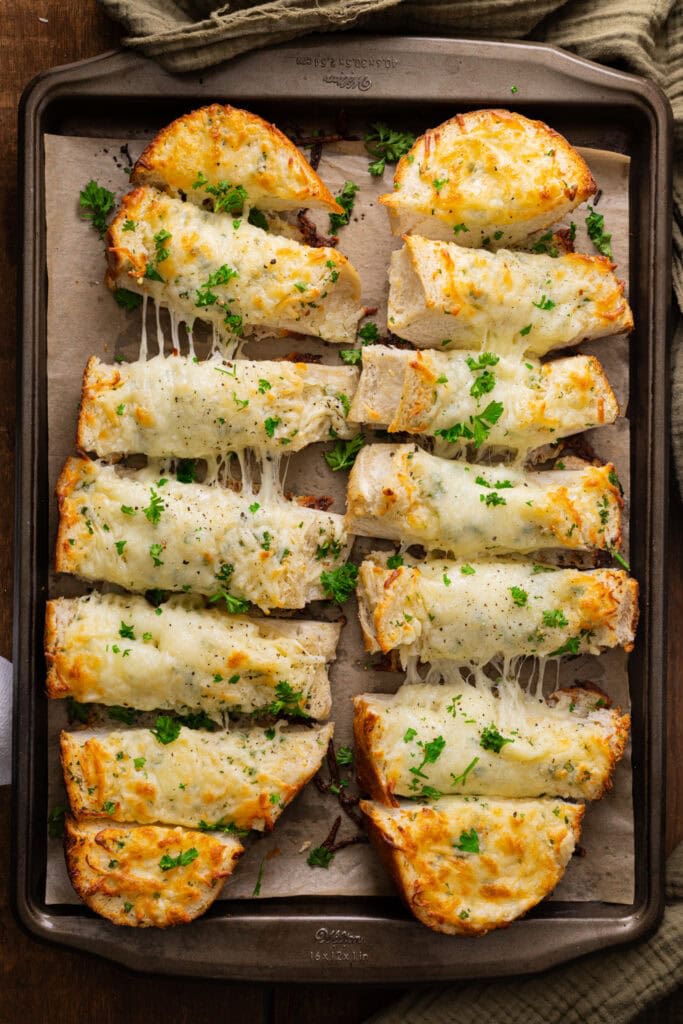 Ultimate Cheesy Garlic Bread