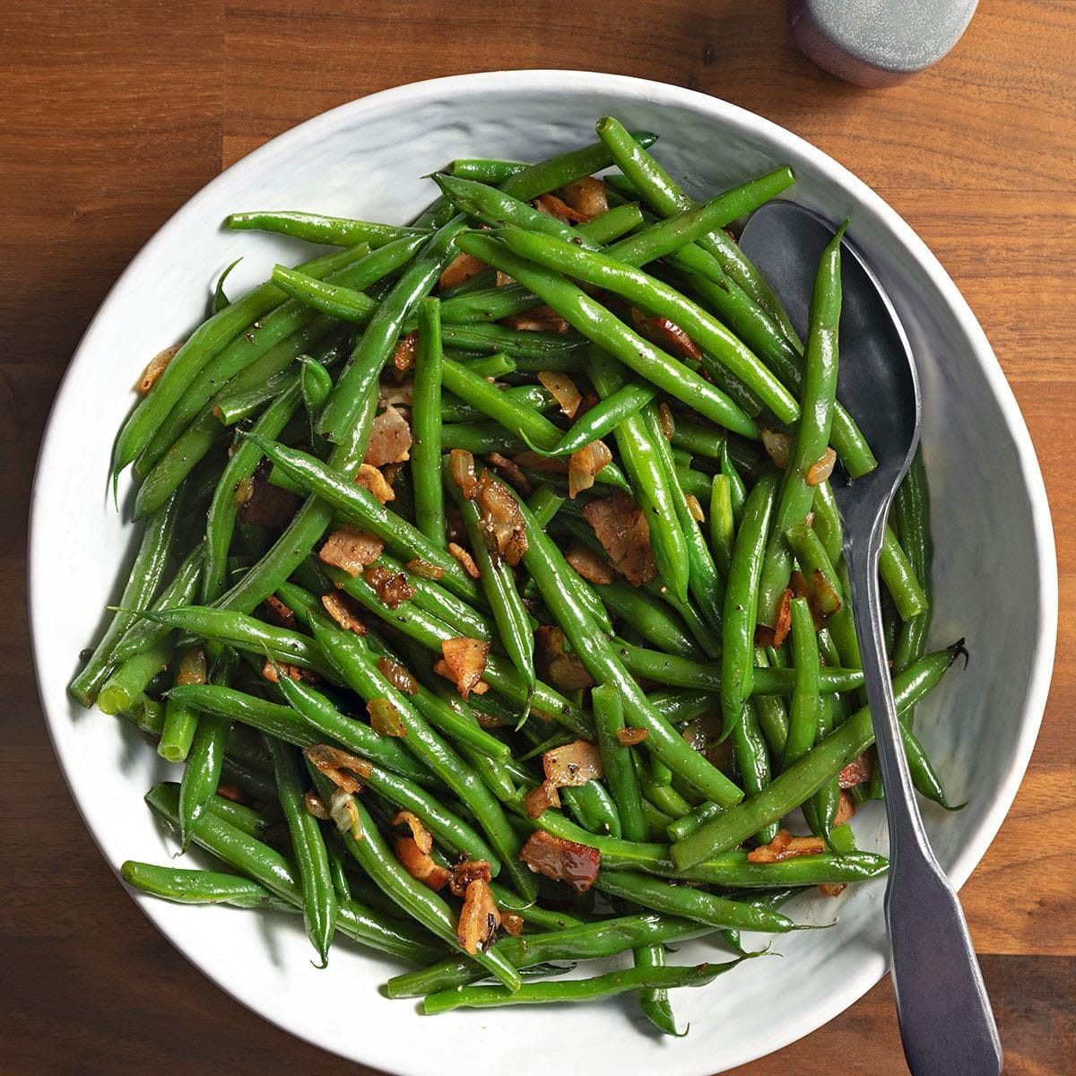 Quick & Easy Green Beans with Bacon