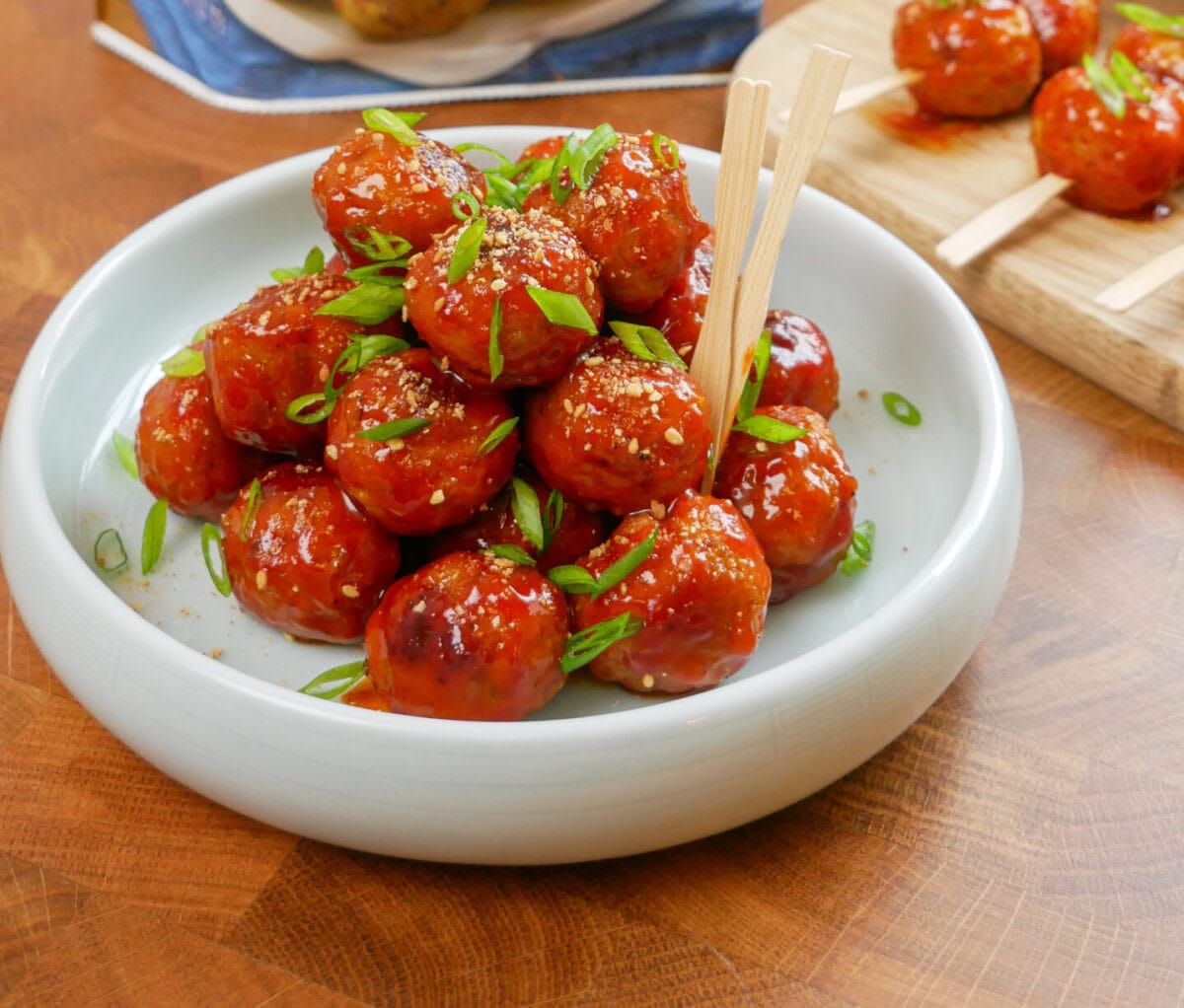 Gochujang Meatballs