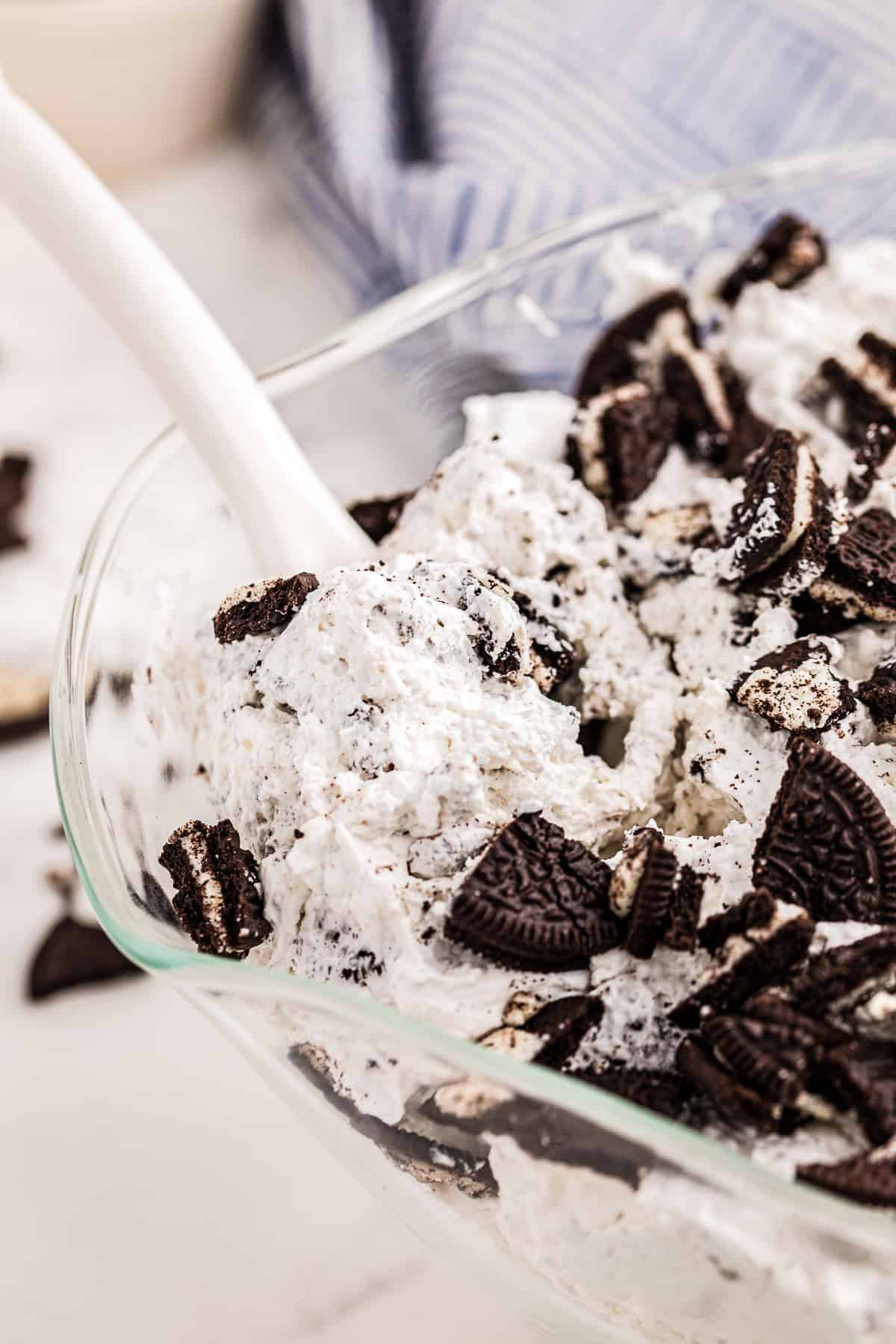 No Bake Oreo Fluff Dessert