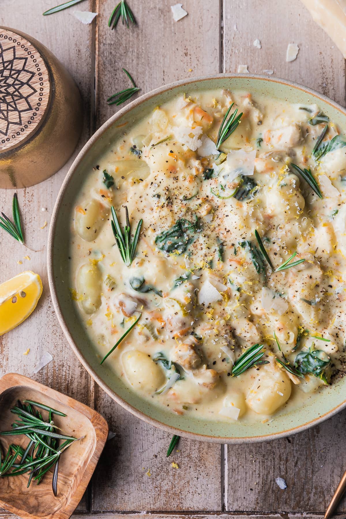 Creamy Chicken Gnocchi Soup