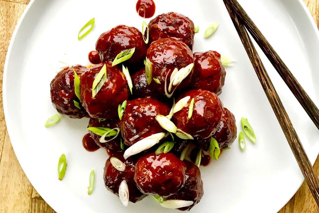 Gochujang Meatballs