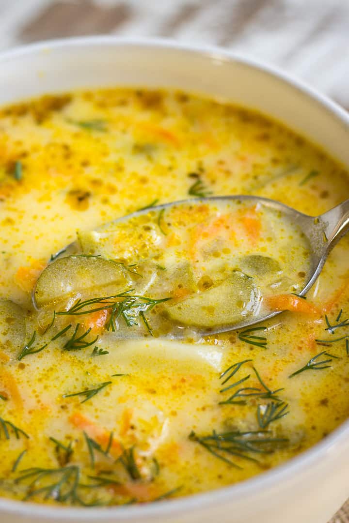 Dill Pickle Soup